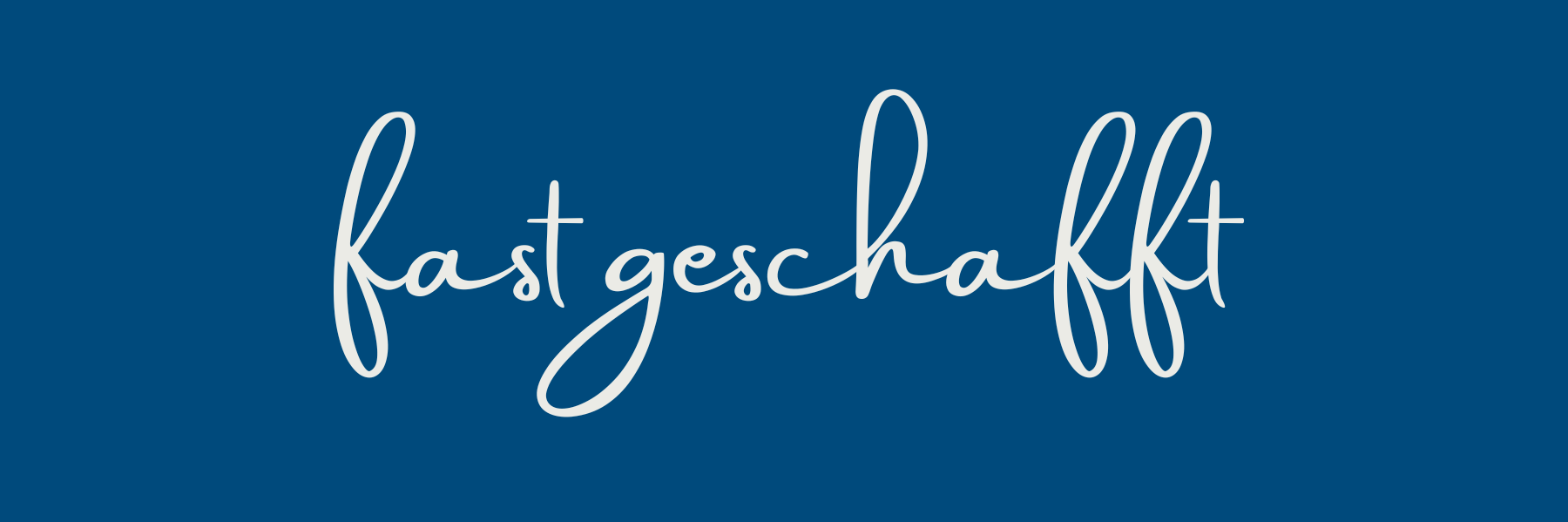 Titelbild fast geschafft